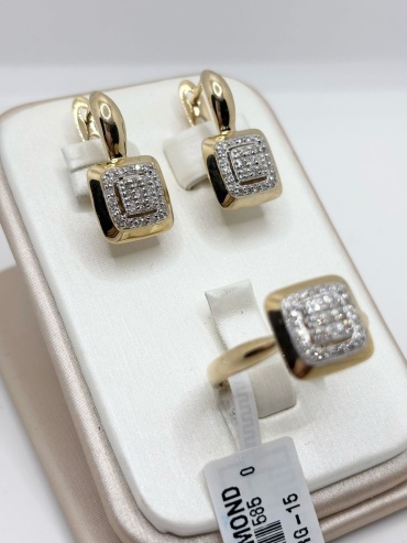 DARA DIAMOND SET5183 вес 6.72 г золото, бриллиант