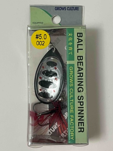 Блесна Grows Culture Ball Bearing Spinner 1 шт 5 мм 002