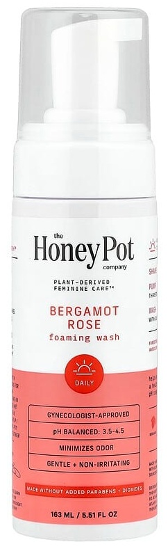 The Honey Pot Company Пенка для умывания, роза с бергамотом, 163 мл пенка 160 мл
