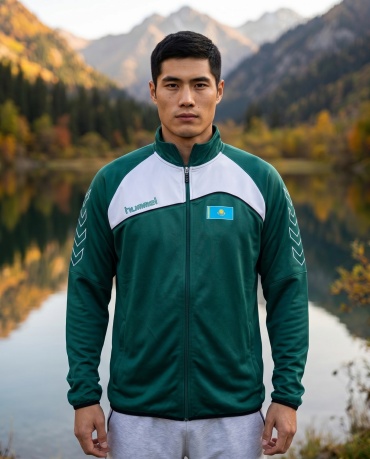Олимпийка Hummel зеленый