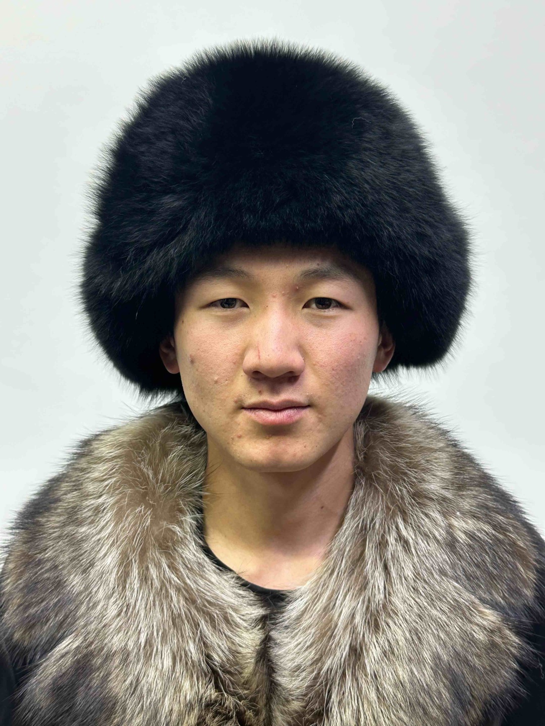 Ушанка размер универсальный, черный