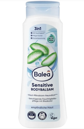 Balea Sensitive бальзам для тела 400 мл