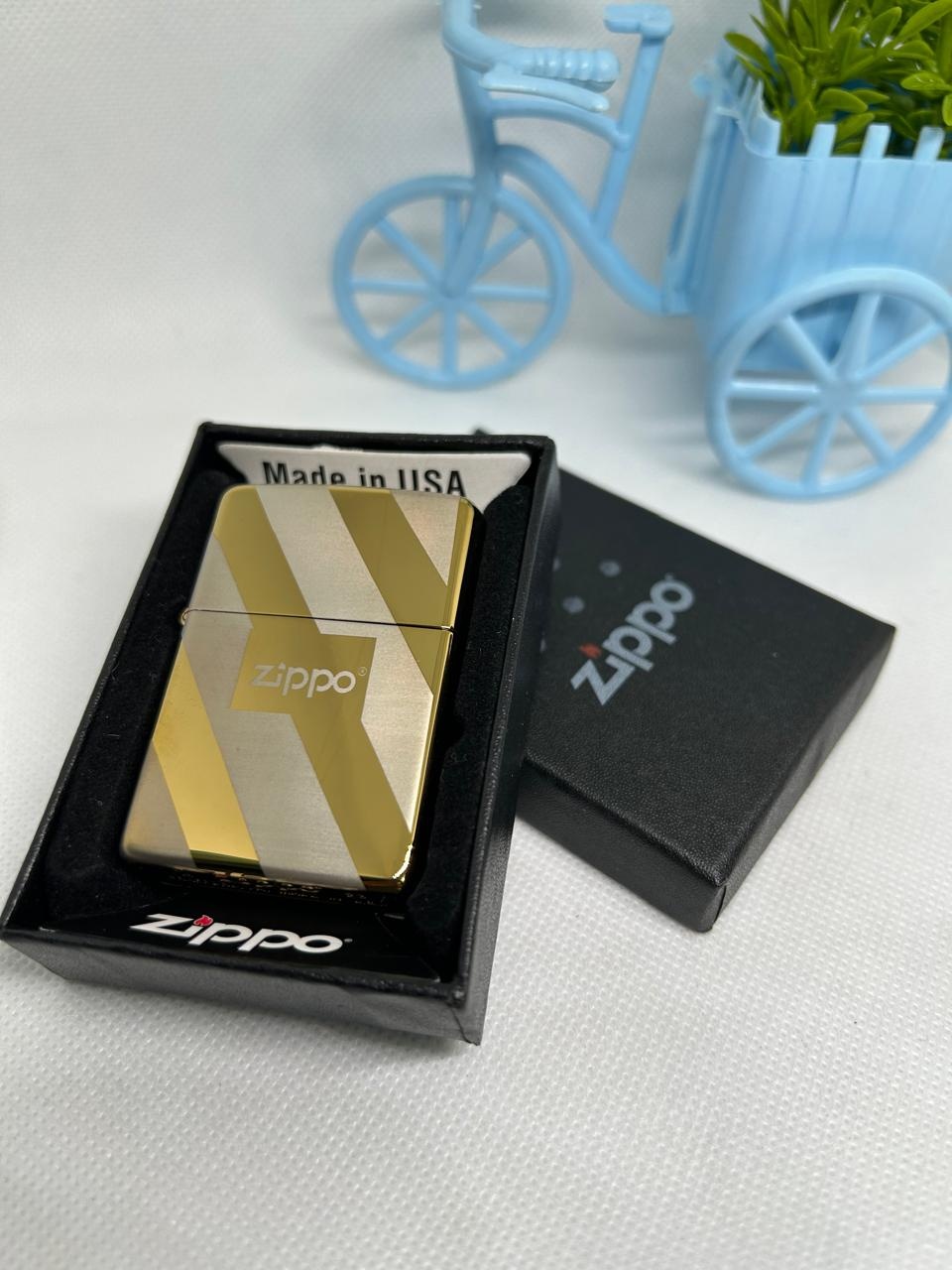 Zippo бензиновая зажигалка Lighter_zippo 069, металлический сплав