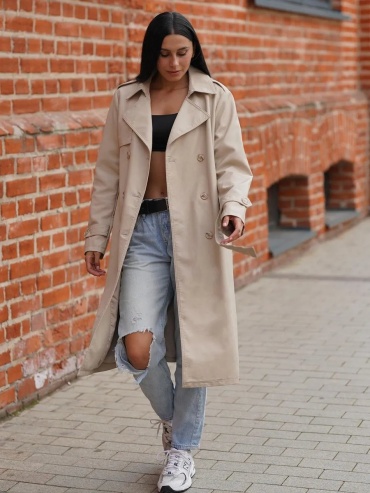Тренчкот бежевый