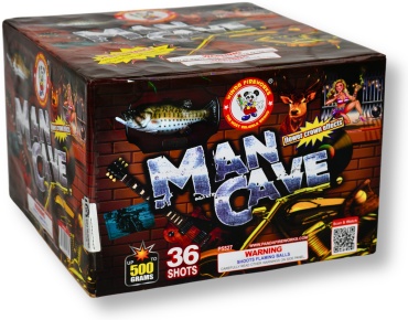 Winda Fireworks батарея салютов MAN CAVE, залпов 36