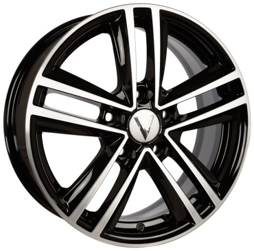K-7 K-137 6.5x16/5x114.3 D67.1 ET45 4 диска черный, белый