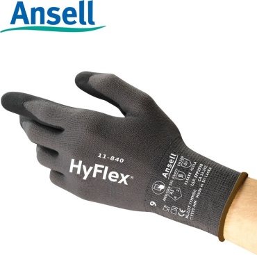 Ansell HyFlex, размер 10, перчатки универсальные, с нитриловым покрытием