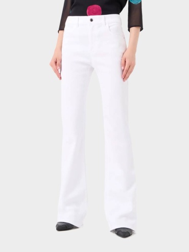 Джинсы скинни Emporio Armani белый