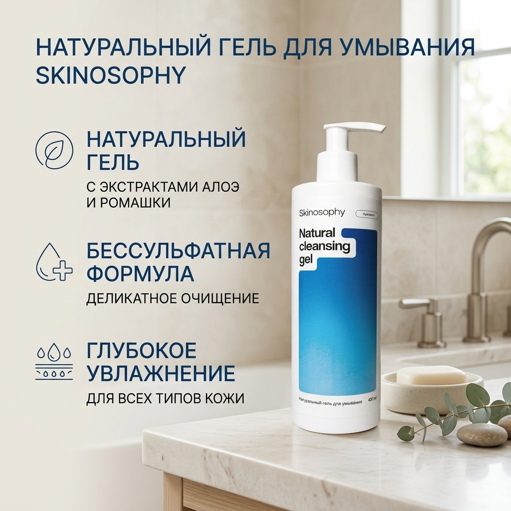 Skinosophy Natural гель 150 мл