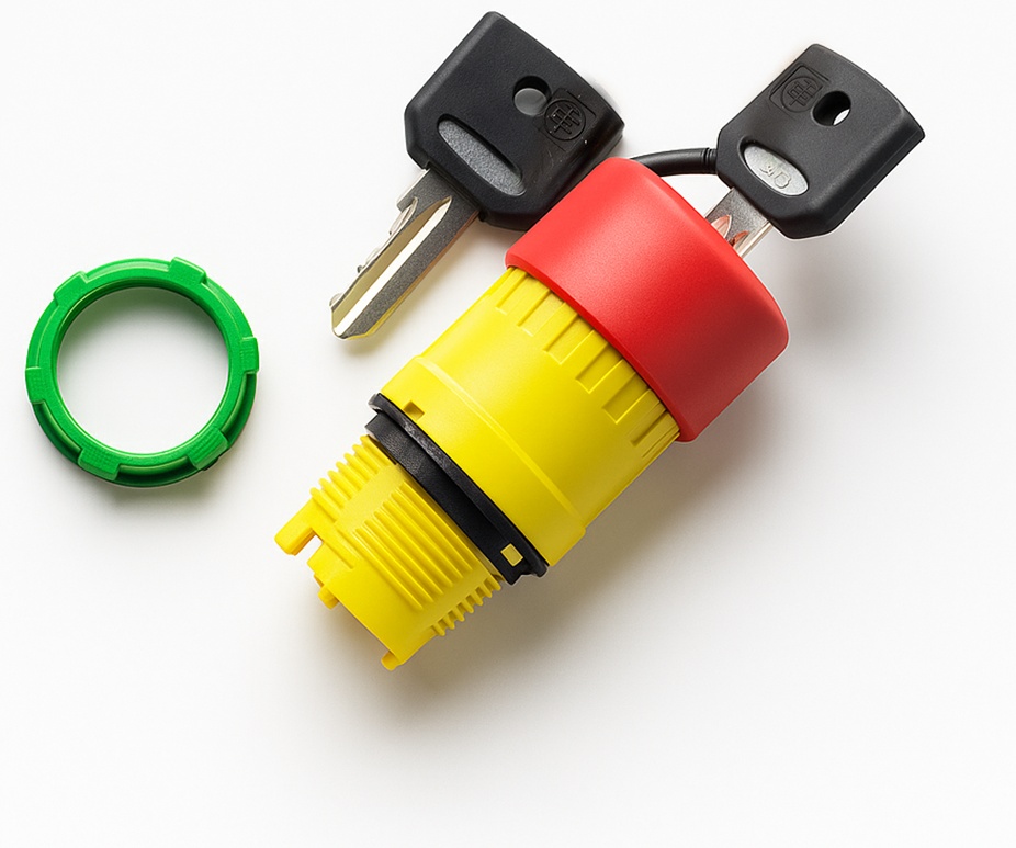 Заточный станок Универсальный Bauer Emergency Switch incl key