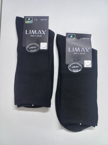 Носки LIMAX 2 пары черный 41-43