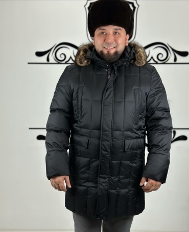 Пуховик ТОН САРАЙЫ черный