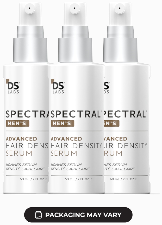 DS Laboratories Spectral Men's с наноксидилом 5% сыворотка 3 шт по 60 мл