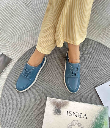 Полуботинки Vensi голубой
