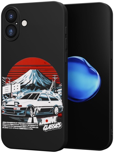 Чехол Mcover для Apple iPhone 16 Plus рисунок