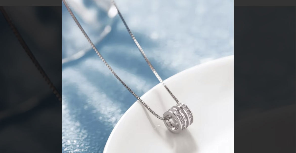 Колье Silver SL0860 длина 40 см вес 3 г серебро, фианит