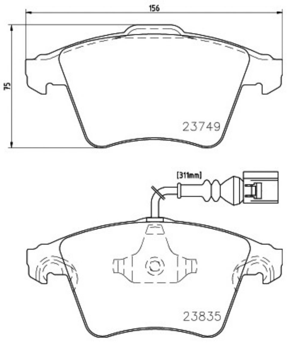 Колодки PATRON PBP1500
