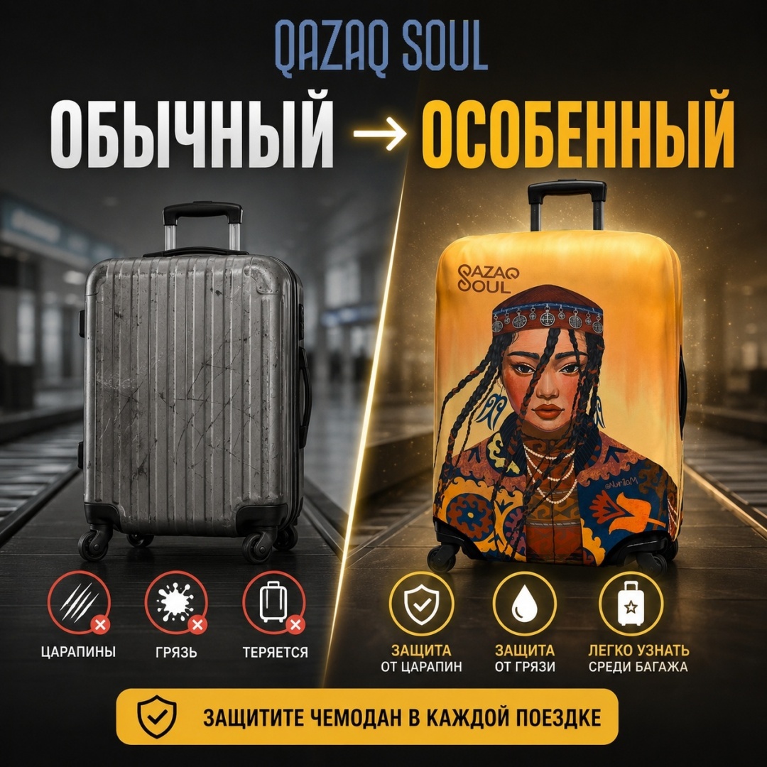 Qazaq Soul большой (до 100 л) мультиколор
