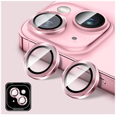 Стекло для Apple iPhone 15 Plus PRGL1161 розовый