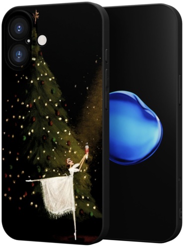 Чехол Mcover для Apple iPhone 16 рисунок