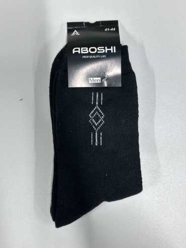 Носки ABOSHI 1 пара черный 41-44
