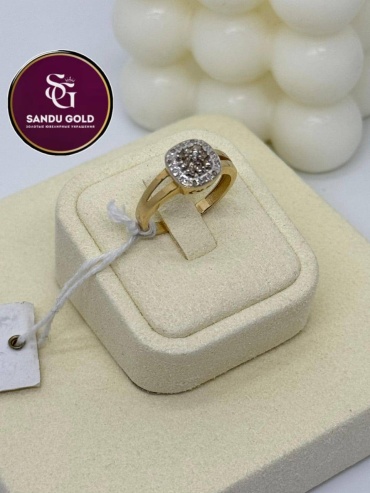 Sandu gold 85218521 размер 17.5 вес 1.8 г золото, бриллиант
