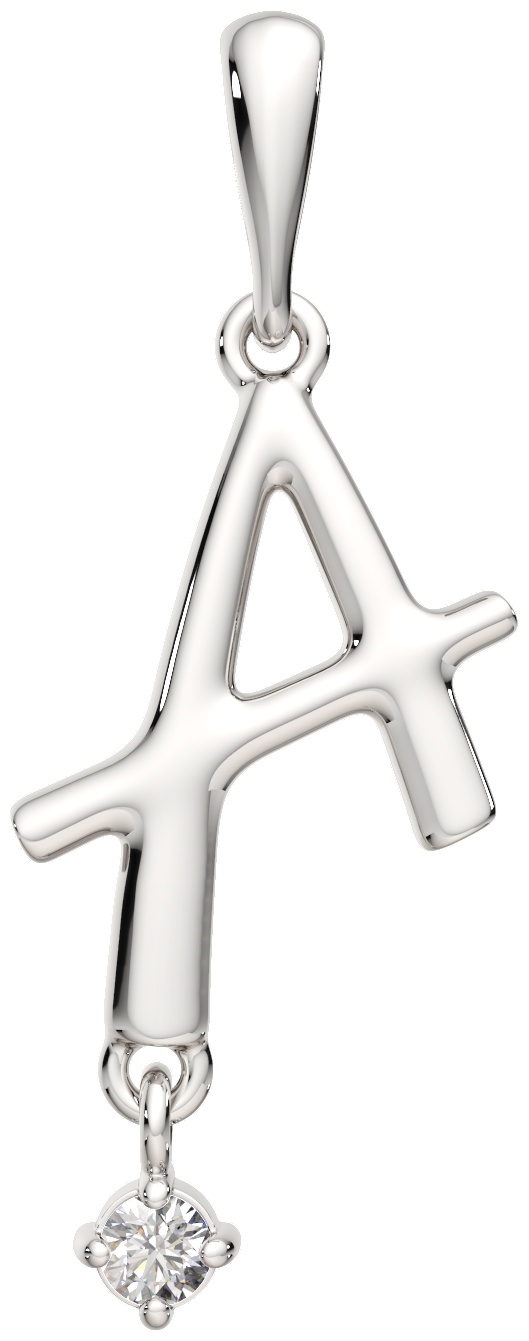 Подвеска Lucente Silver ZO-0440521 вес 0.83 г серебро, фианит