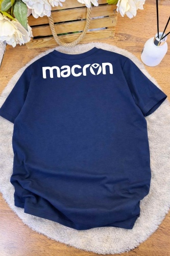 Футболка TMH_TREND.KZ Macron темно-синий