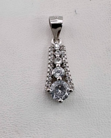 Подвеска PRESTIGE JEWELRY 04-807-4845 вес 1.65 г серебро, фианит