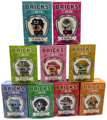 Конструктор BRICKS Щенячий патруль 30405663_009051452, деталей 181.205 шт
