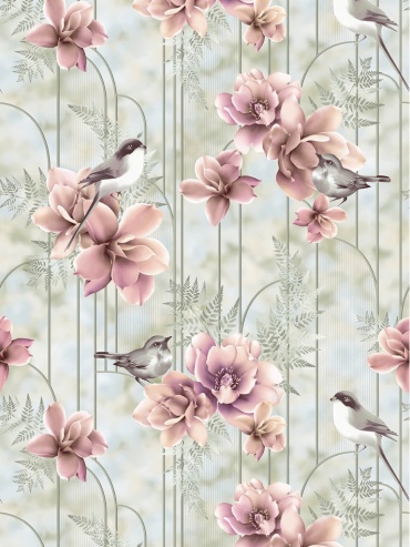 Обои Fox Wallcoverings Каролина 9868, основа бумага (10x0.53 м)