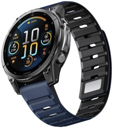 Ремешок для Garmin Fenix 8, Fenix 5, Fenix 7, MARQ, Epix Pro (Gen 2) синий