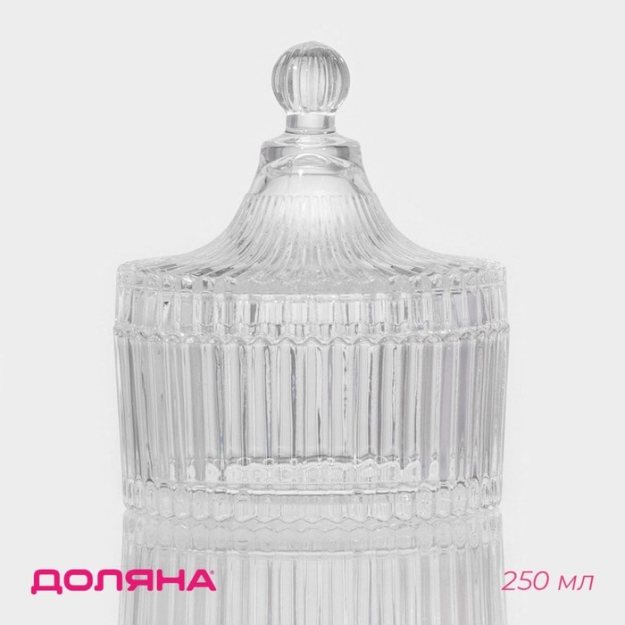 Доляна сахарница 4693982 1 шт, стекло