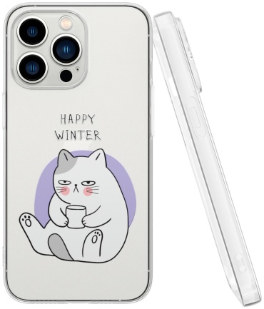 Чехол Mcover для Apple iPhone 13 Pro рисунок