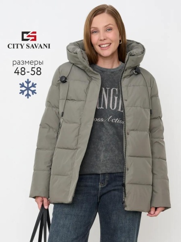 Пуховик CITY SAVANI черный
