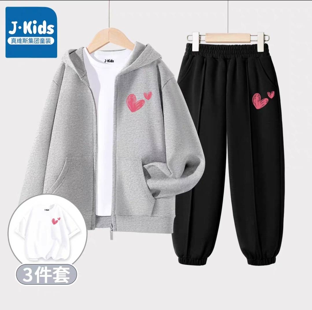 Спортивный костюм черный, серый