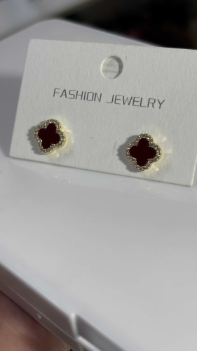 Серьги Fashion Jewelry бижутерный сплав, фианит