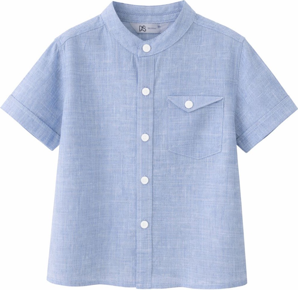 Рубашка полуприталенная Deloras светло-голубой