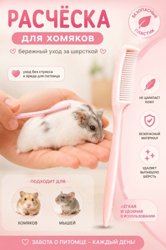Расческа 3519823725 розовый