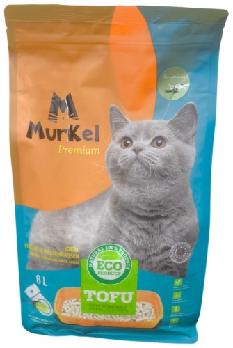 MurKel TOFU наполнитель комкующийся 6л/2,6кг Gardenia