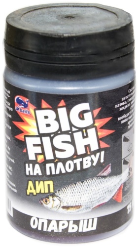 3K Baits Дип для насадок "BIG FISH-НА ПЛОТВУ!" "ОПАРЫШ"" 75мл Опарыш 0.075 кг