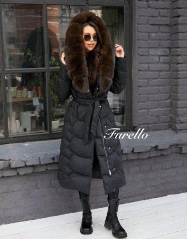 Пуховик Furello черный