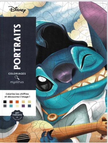Hachette Coloriages mysteres Disney