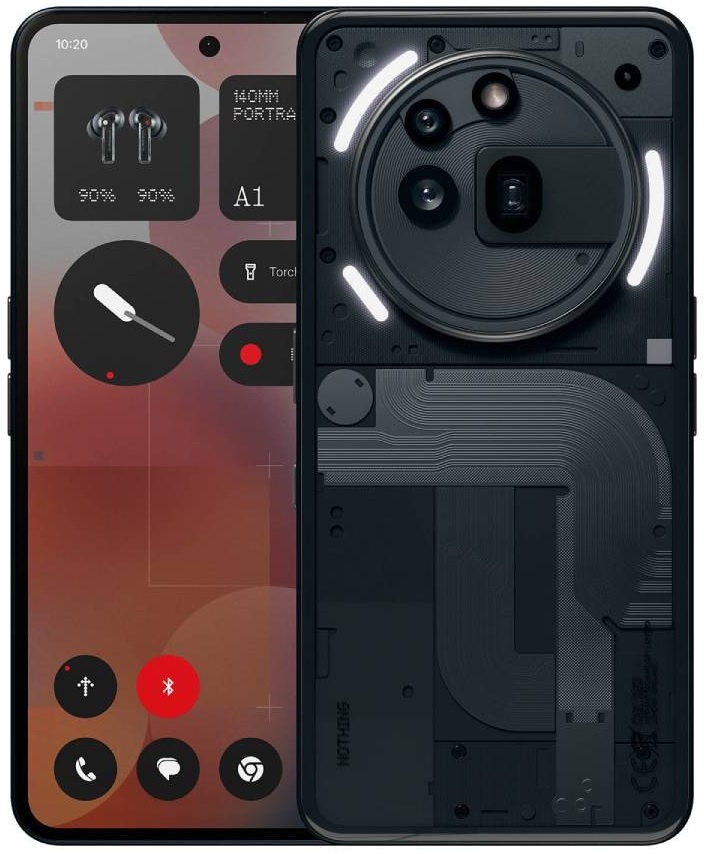 Смартфон NOTHING Phone (3a) Pro 12 ГБ/256 ГБ черный