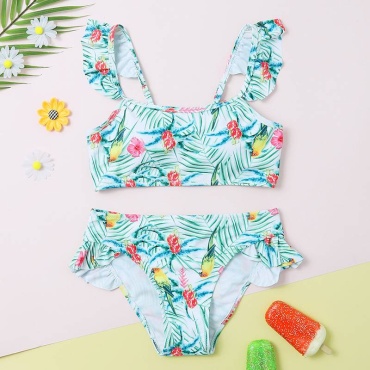 Раздельный купальник LADYS SHOP BEACHWEAR мультиколор