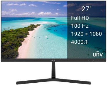 27" UNV MW-LC27-E черный