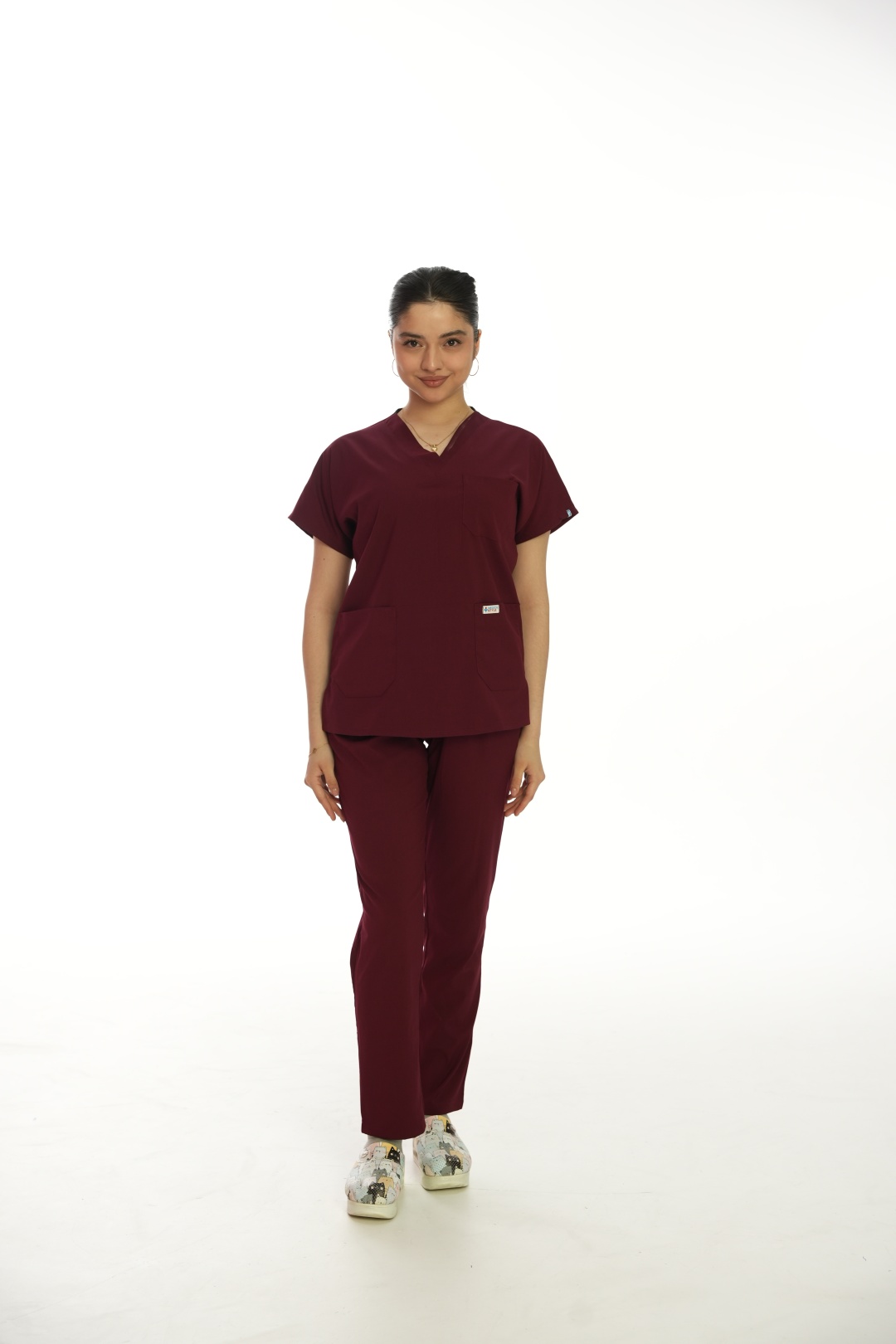 Спецодежда для женщин Medical Style бордовый