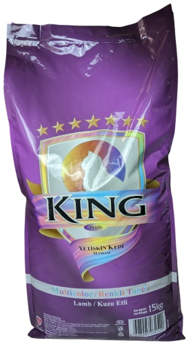 KING King MULTICOLOR ягненок 15 кг