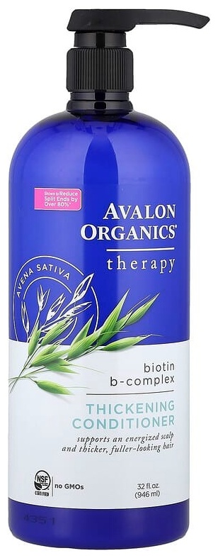 Avalon Organics кондиционер для густоты волос, с биотином и витамином группы B, 946 мл кондиционер 900 мл