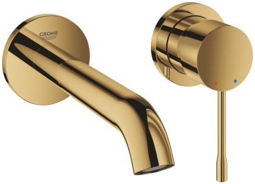 Смеситель для раковины (умывальника) Grohe 29192GL1, латунь, цвет золотой